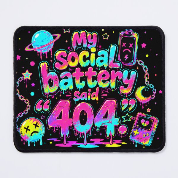 Item preview, My social batter said 404 designed and sold by Binosora.