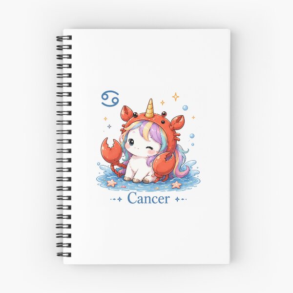 Item preview, Astro kawaii cancer unicorn zodiac designed and sold by Astrokawaii.