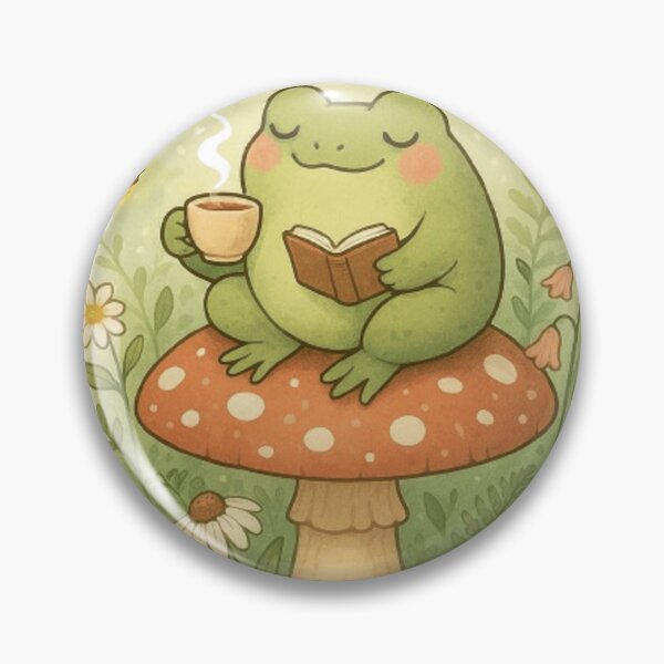 Item preview, Frog on a mushroom designed and sold by BioFaStore.