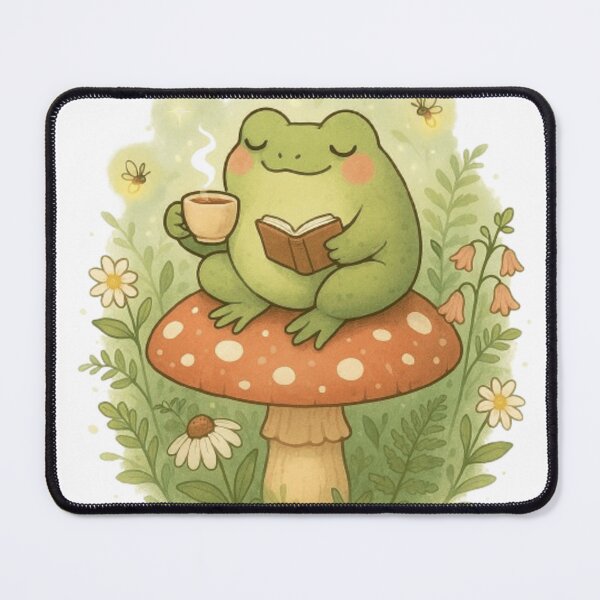 Item preview, Frog on a mushroom designed and sold by BioFaStore.