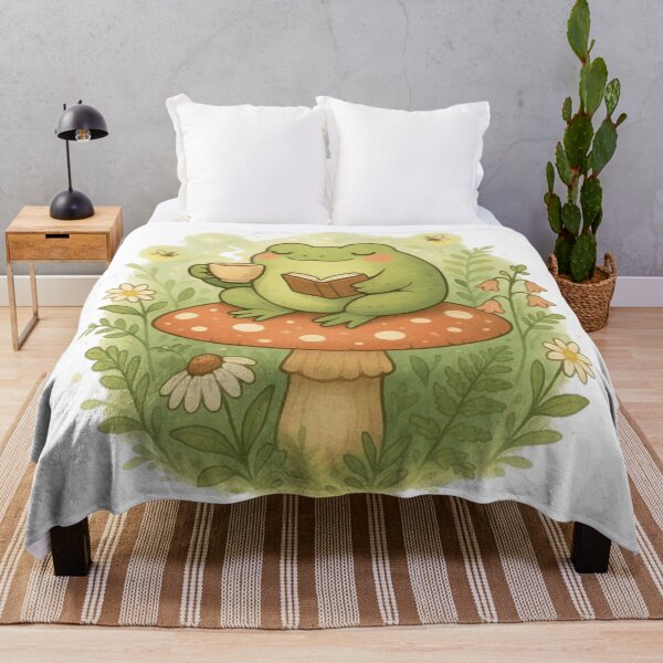 Item preview, Frog on a mushroom designed and sold by BioFaStore.