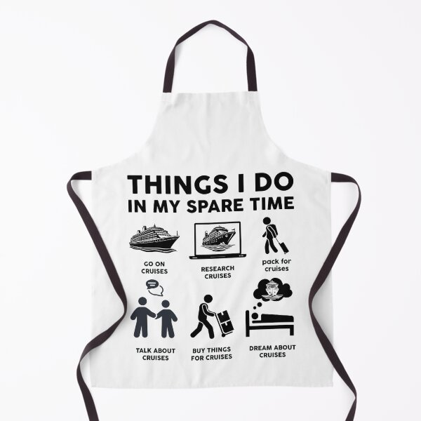 Item preview, Things I Do in My Spare Time Cruise Lover designed and sold by LounisArt.