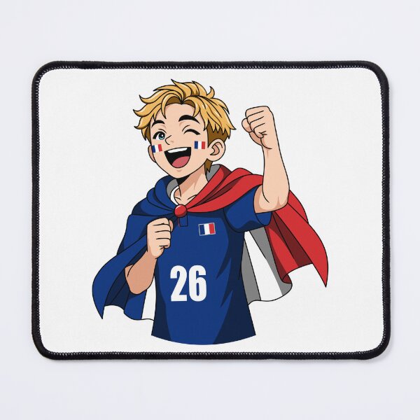 Item preview, France Football Fan Cape Victory Anime Boy designed and sold by Anne97s.