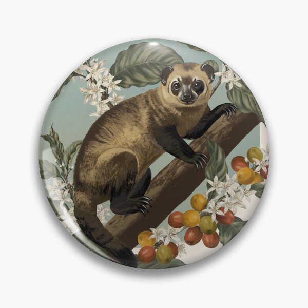 Item preview, Asian palm civet on coffee tree designed and sold by Art_By_Wing.