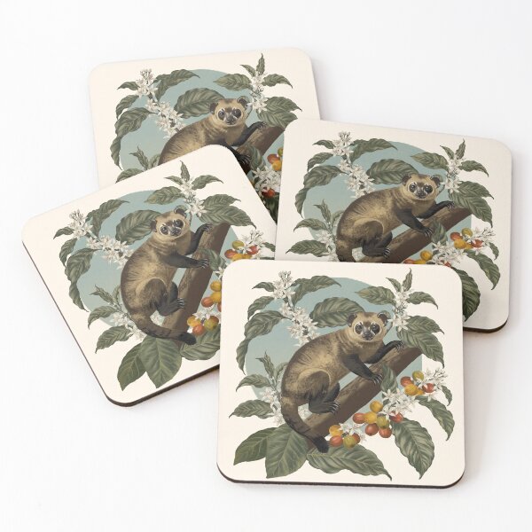 Item preview, Asian palm civet on coffee tree designed and sold by Art_By_Wing.