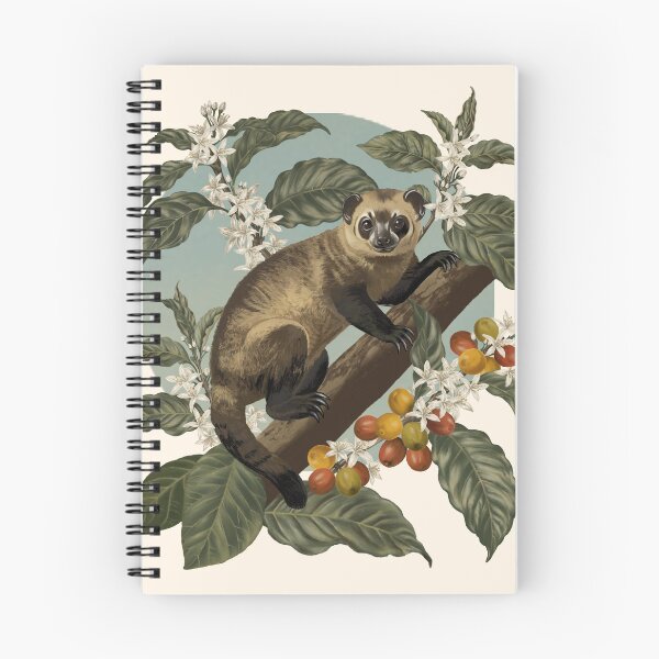 Item preview, Asian palm civet on coffee tree designed and sold by Art_By_Wing.