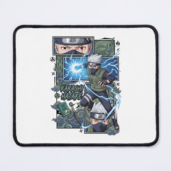Item preview, Masked Copy Ninja Silver Hair Lightning Strike Art designed and sold by lamiarte.