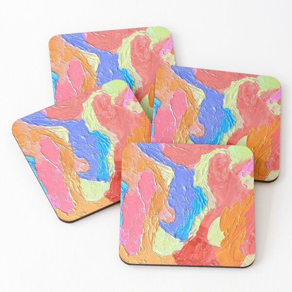 Item preview, abstract in red and blue designed and sold by Tereza Pilar  Art.