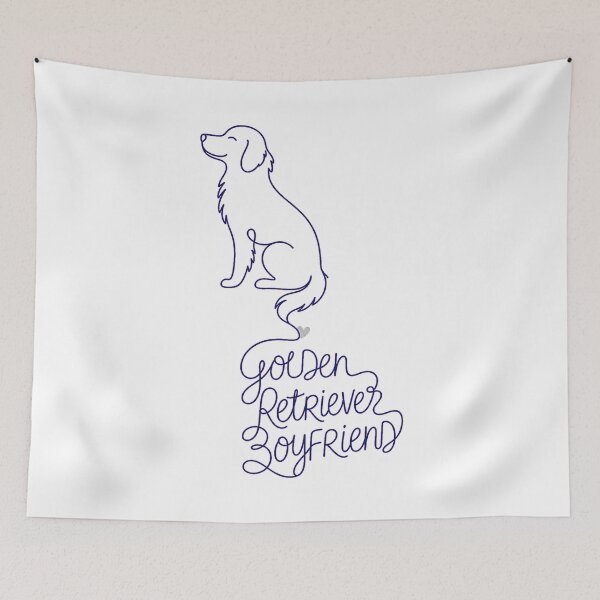 Item preview, Golden Retriever Boyfriend – Sweet Loyal Boyfriend Energy Gift designed and sold by AMICO77.