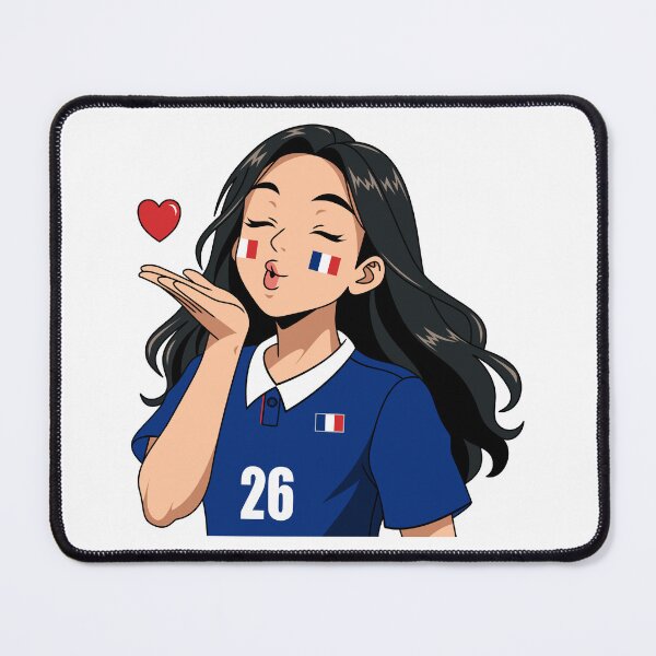 Item preview, Blowing Kiss France Fan Girl Long Hair Anime designed and sold by Anne97s.