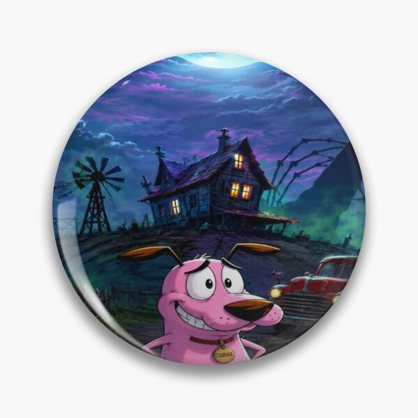 Item preview, Courage the Cowardly Dog, Starry Night designed and sold by Jack.Z.