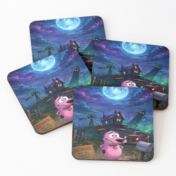 Item preview, Courage the Cowardly Dog, Starry Night designed and sold by Jack.Z.