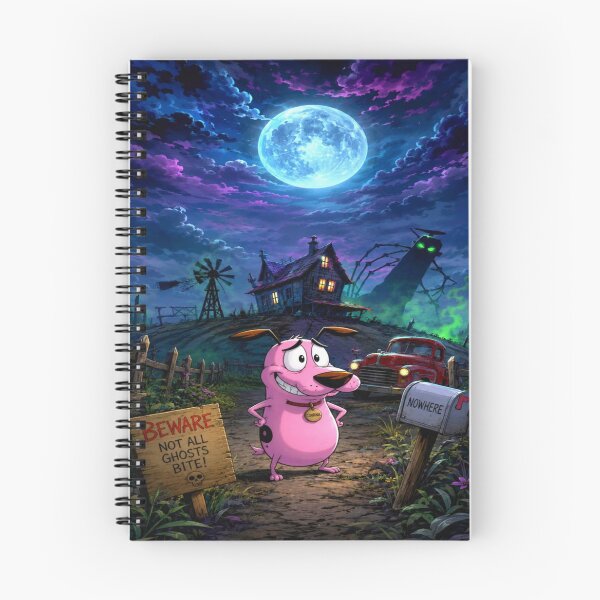 Item preview, Courage the Cowardly Dog, Starry Night designed and sold by Jack.Z.