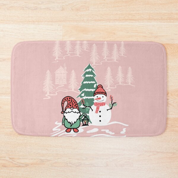 Item preview, Gnome’s and Snowman’s Seasons Greetings designed and sold by famenxt.