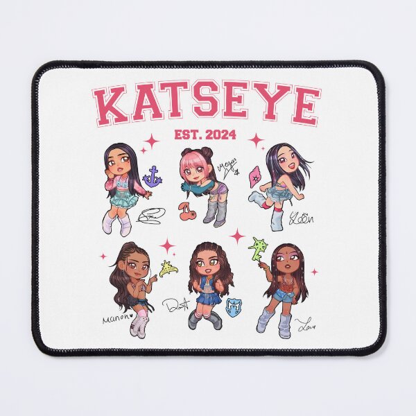 Item preview, Katseye All Member Shirt, Vintage 90s Kpop Shirt, Kpop Comfort Colors Shirt, Beautiful Chaos World Tour, Katseye Chibi Shirt, Gifts For Fan designed and sold by BerryHand.