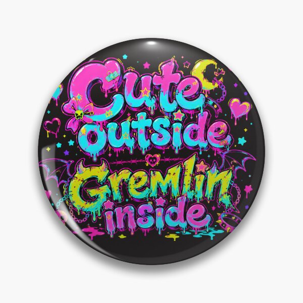 Item preview, Cute outside Gremlin Inside designed and sold by Binosora.