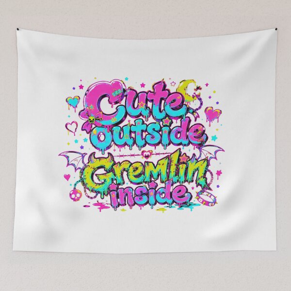 Item preview, Cute outside Gremlin Inside designed and sold by Binosora.