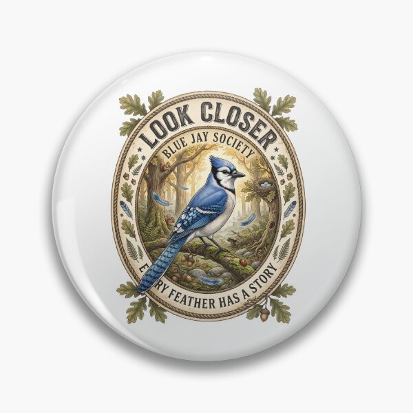 Item preview, Blue Jay Woodland designed and sold by Roy & Tiffany.
