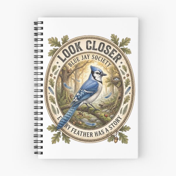 Item preview, Blue Jay Woodland designed and sold by Roy & Tiffany.