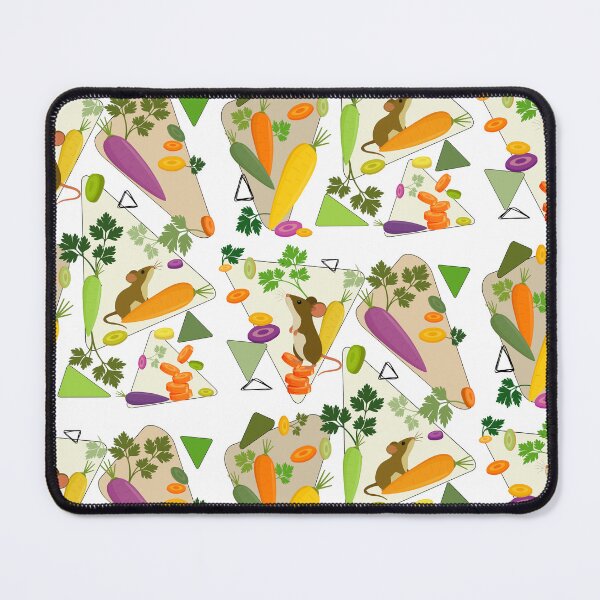 Item preview, Rainbow Carrots Triangle Pattern designed and sold by Vibria Pattern Studio.