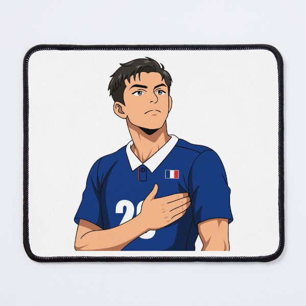 Item preview, Proud France Athlete National Anthem Anime Boy designed and sold by Anne97s.