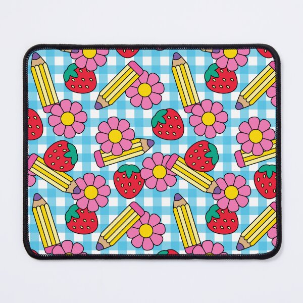 Item preview, Teacher pattern strawberries and stationery spring summer designed and sold by prettycooluk.