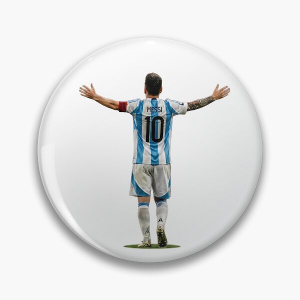 Item preview, Messi  Argentina Iconic Celebration Sticker designed and sold by stylishsketcher.