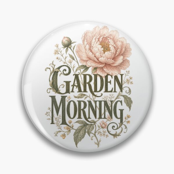 Item preview, Garden Morning Vintage Botanical Peony designed and sold by Print Loft.