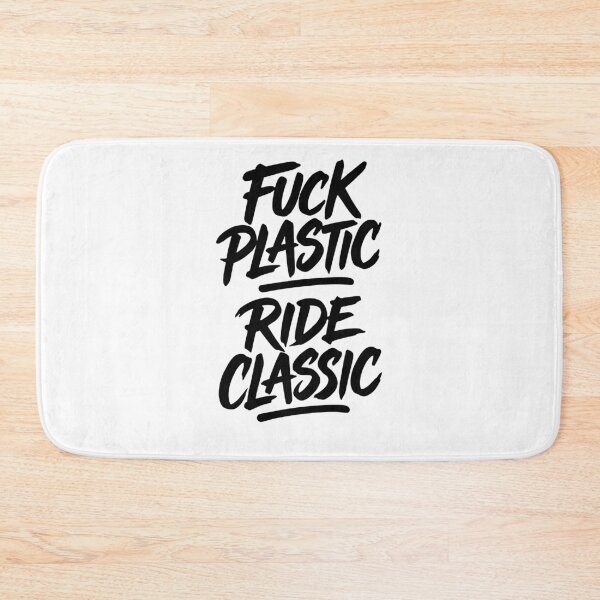 Item preview, FUCK PLASTIC designed and sold by Kerosene Design.