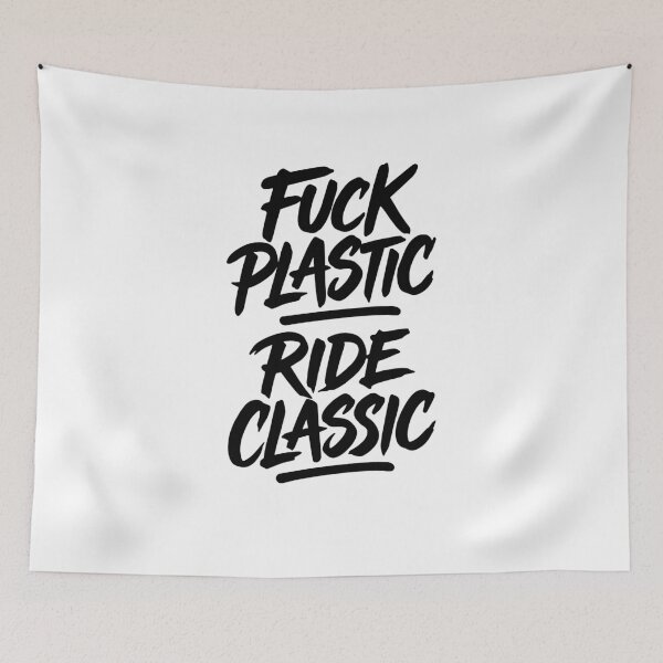 Item preview, QUE SE JODA EL PLÁSTICO designed and sold by Kerosene Design.