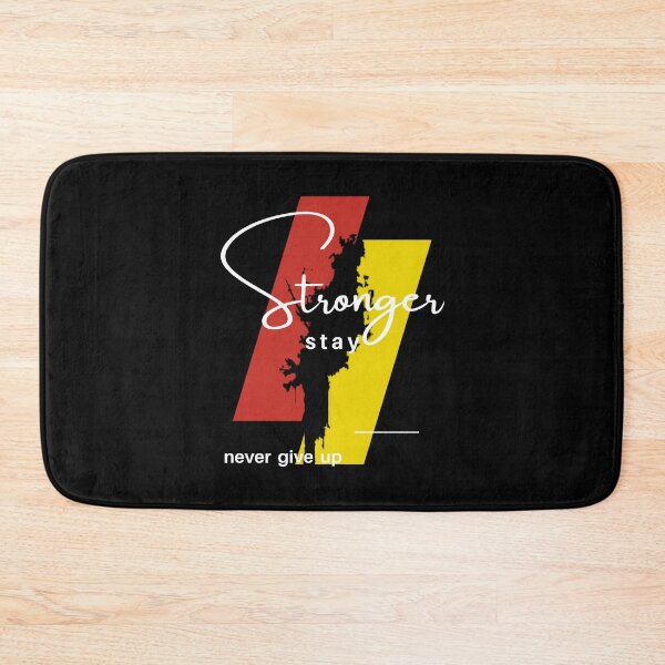 Item preview, Stay Strong Motivational Typography Art designed and sold by Mediagraphic.