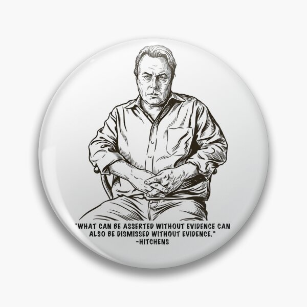 Item preview, Navaja de Hitchens - Arte con citas ateas designed and sold by Deviant Logic Design.
