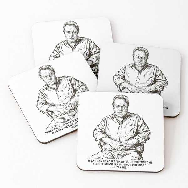 Item preview, Hitchens Razor - Atheist Quote Art designed and sold by Deviant Logic Design.