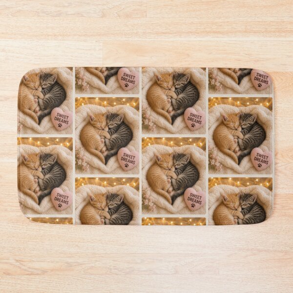 Item preview, Sleeping Kitten Best Friends Sweet Dreams designed and sold by BagFactoryUK.