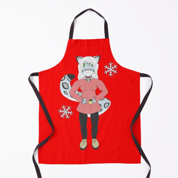 Item preview, Winter Catgirl with Hot Cocoa and Snowflakes designed and sold by TimCreations.