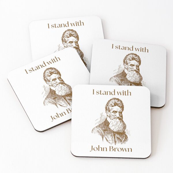 Item preview, I stand with John Brown designed and sold by HistoryGeekShop.