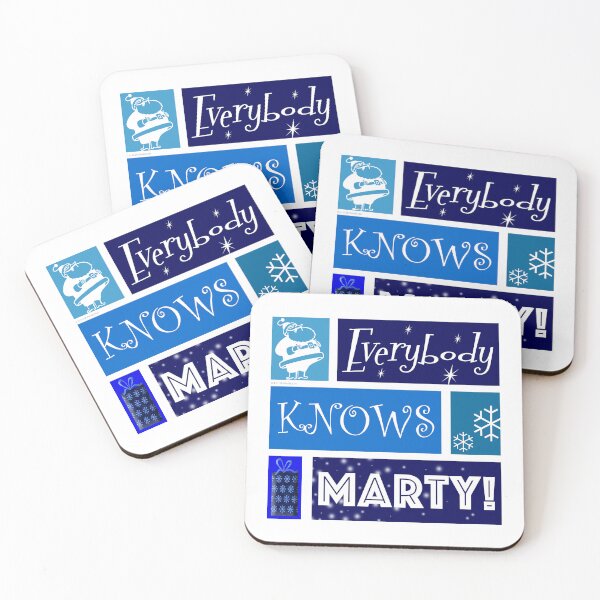Item preview, Everybody Knows Marty Blue designed and sold by Normbot2000.