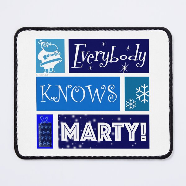 Item preview, Everybody Knows Marty Blue designed and sold by Normbot2000.