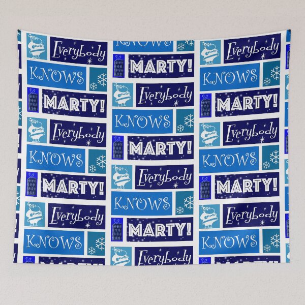 Item preview, Everybody Knows Marty Blue designed and sold by Normbot2000.