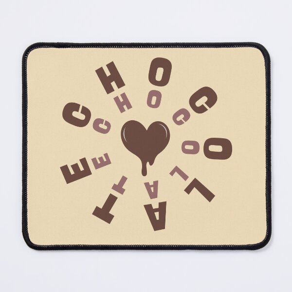 Item preview, Chocolate Heart Circle Design - Melted Chocolate Love designed and sold by Shedronpanda.
