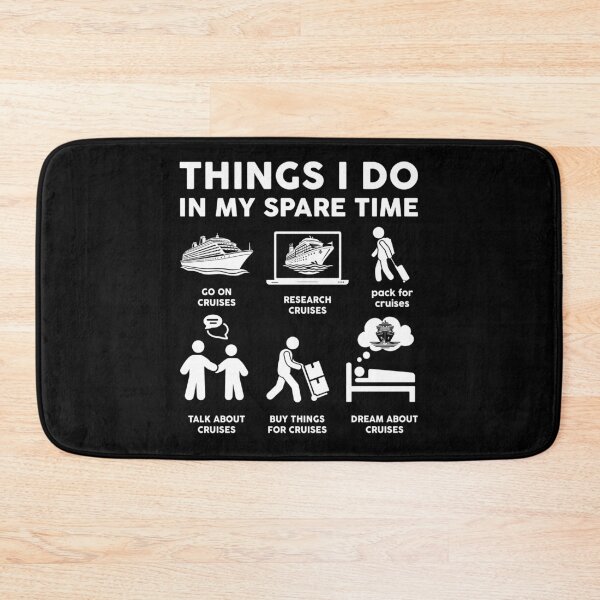 Item preview, Things I Do in My Spare Time Cruising designed and sold by LounisArt.