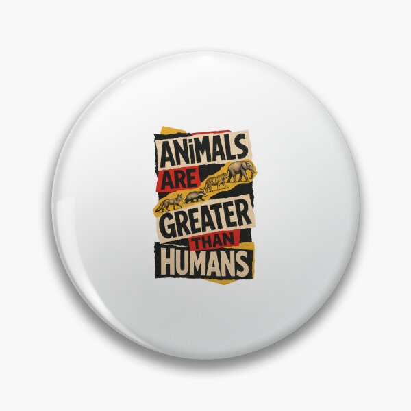 Item preview, Animals Are Better Than Humans – Funny Animal Lover Statement designed and sold by AMICO77.