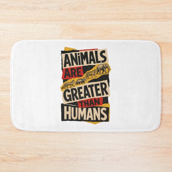 Item preview, Animals Are Better Than Humans – Funny Animal Lover Statement designed and sold by AMICO77.