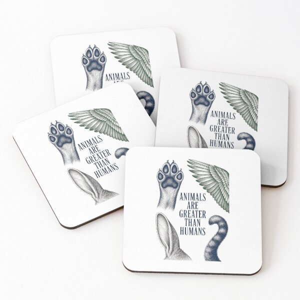 Item preview, Animals Are Better Than Humans – Funny Animal Lover Statement designed and sold by AMICO77.