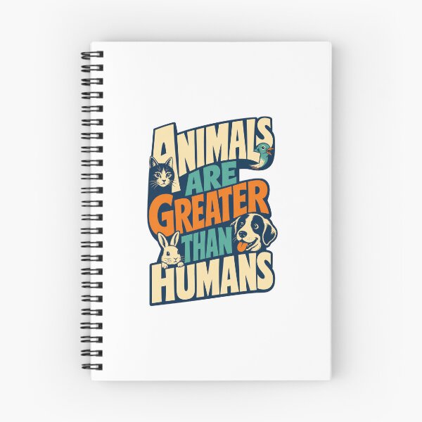 Item preview, Animals Are Better Than Humans – Funny Animal Lover Statement designed and sold by AMICO77.