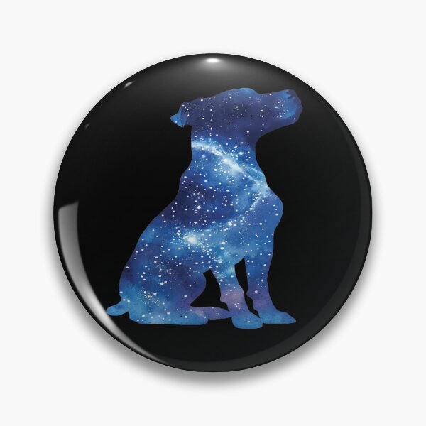 Item preview, Starry Night Dog Silhouette designed and sold by PoloPrintsUK.