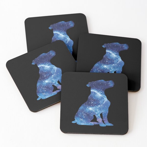 Item preview, Starry Night Dog Silhouette designed and sold by PoloPrintsUK.