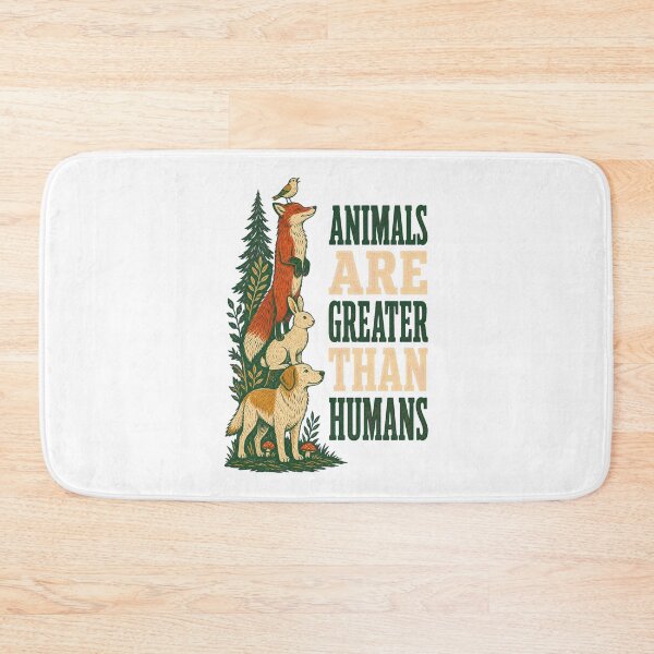 Item preview, Animals Are Better Than Humans – Funny Animal Lover Statement designed and sold by AMICO77.
