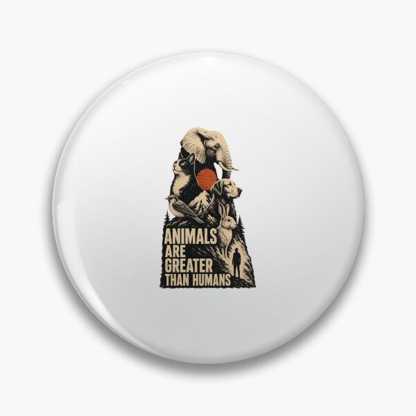 Item preview, Animals Are Better Than Humans – Funny Animal Lover Statement designed and sold by AMICO77.