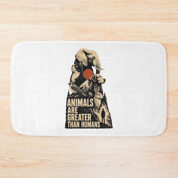 Item preview, Animals Are Better Than Humans – Funny Animal Lover Statement designed and sold by AMICO77.